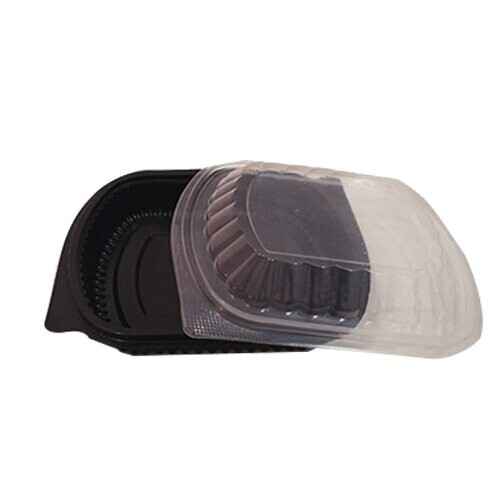 Microwave Container 1 Compartment 10 Pieces W/L