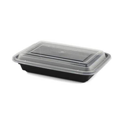 Rectangular Microwave Cont 32 Oz 5 Pieces