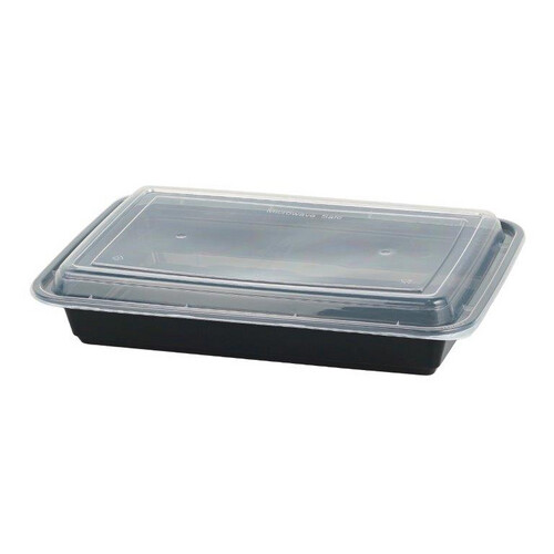 Rectangular Microwave Cont 48 Oz 5 Pieces