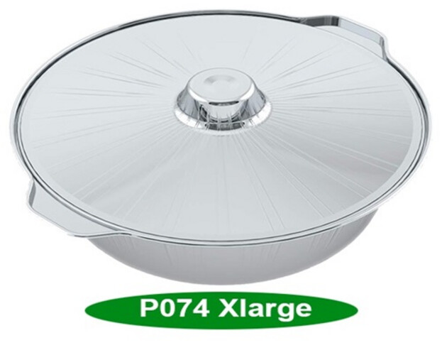 Aluminum Pot 8200 ML 3 Pieces X Large Size