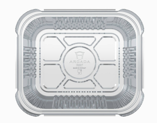 Aluminum Plat Size 83420 W/L 20 Pieces