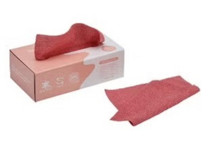 Hand Towles Micro Fiber Double Face Packet 20 Pieces Pink