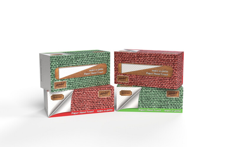 Kashmir Hand Towles 100 X 2 Ply 40 Boxes