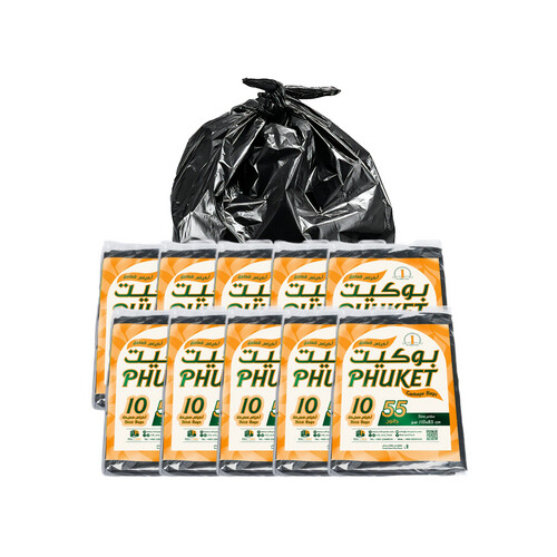 garbage bags Size 85 X 110 Cm Black 10 X 10 Packing