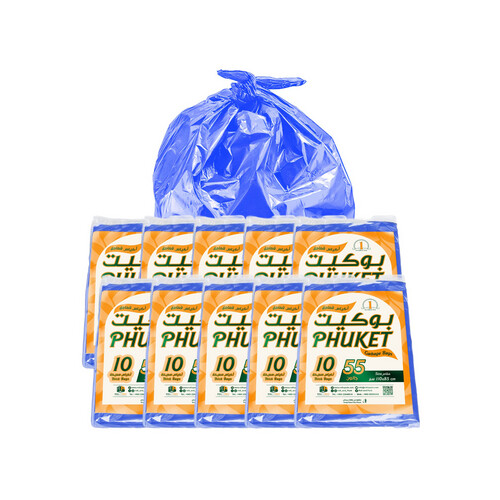 garbage bags Size 85 X 110 Cm Blue 10 X 10 Packing