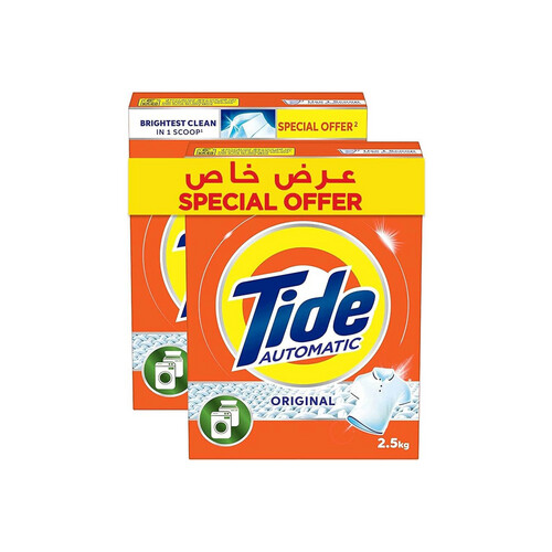 Tide Powder Original Regular 2.5 Kilos 2 Pieces