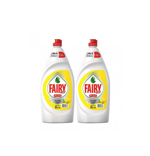 Fairy Dish Wash Limon 800 ML 2 Pieces