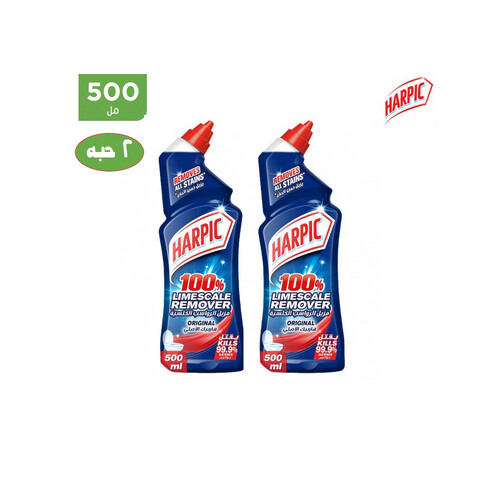 Harbic toilet cleaner Original 500 ML 2 Pieces