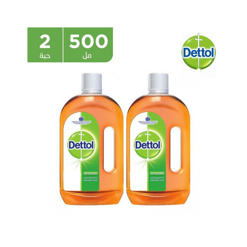 Dettol Original 500 Ml 2 Pieces