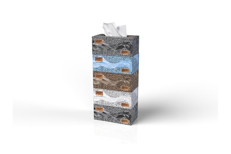Kashmir Tissue Box 200 X 2 Ply 5 Pieces