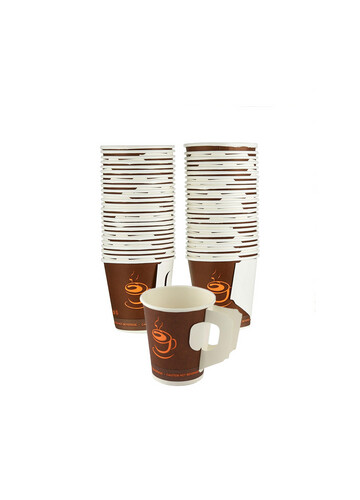 Paper Cups 7 Oz Handle 50 Pieces