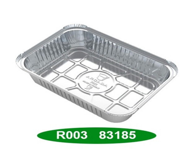 Roo3 Aluminum Plate Size 83185 with Lid, 10 Pieces