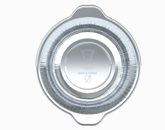 Aluminum Pot 2270 ML 5 Pieces Small Size