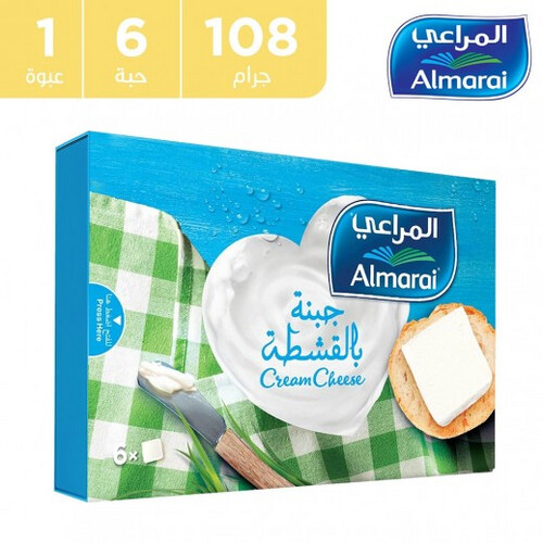 المراعي جبنة بالقشطة 6 × 108 جم