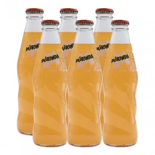 MIRINDA ORANGE BOTTLE 6 X 250 ML