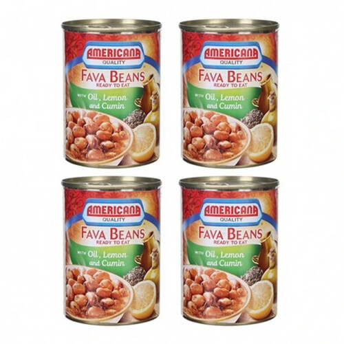 أمريكانا - فول مدمس بالزيت والليمون والكمون 400 جم