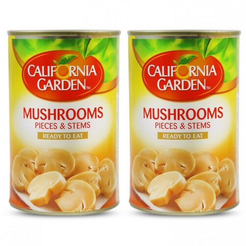 فطر حدائق كاليفورنيا مقطّع ( 2×425 جم)