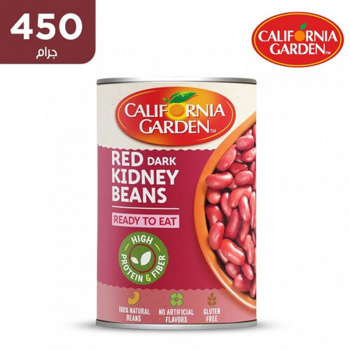 حدائق كاليفورنيا - فاصوليا حمراء خالية من الغلوتين علبة 450 جم