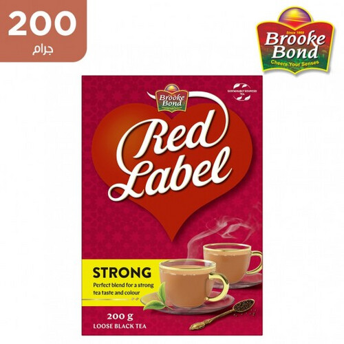 بروك بوند - شاي ريد ليبل أسود 200 جم