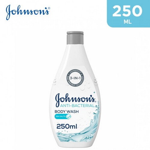 جونسون - سائل إستحمام مضاد للبكتريا بملح البحر 250 مل