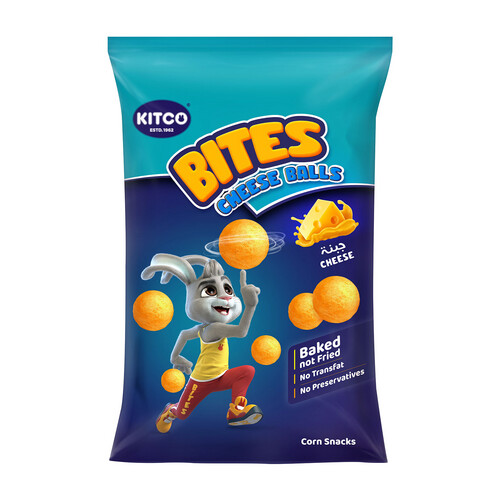 كيتكو - بايتس كرات البفك بطعم الجبنة 20  جم