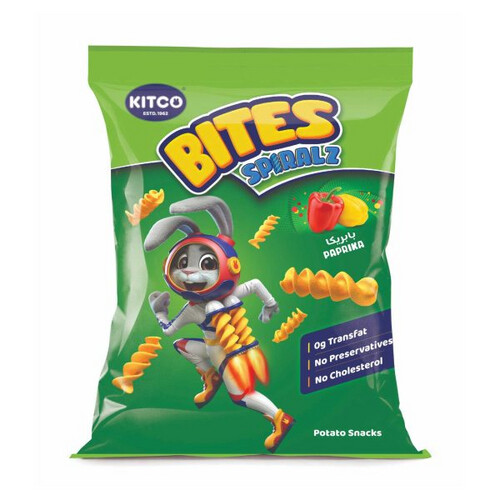 كتكو - سناكس البطاطس الحلزونية بنكهة البابريكا  20 جم