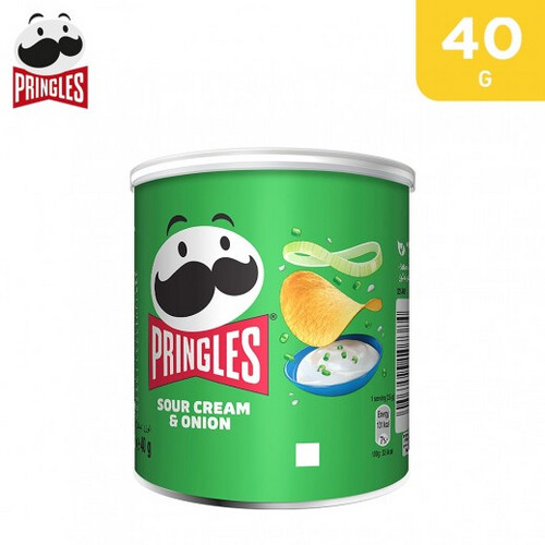 برنجلز – بطاطا شيبس بالكريمة الحامضة والبصل 40 جم