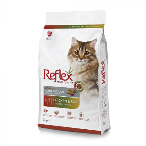 Reflex High Quality Gourmet Chicken and Rice Adult Dry Cat Food by Reflex