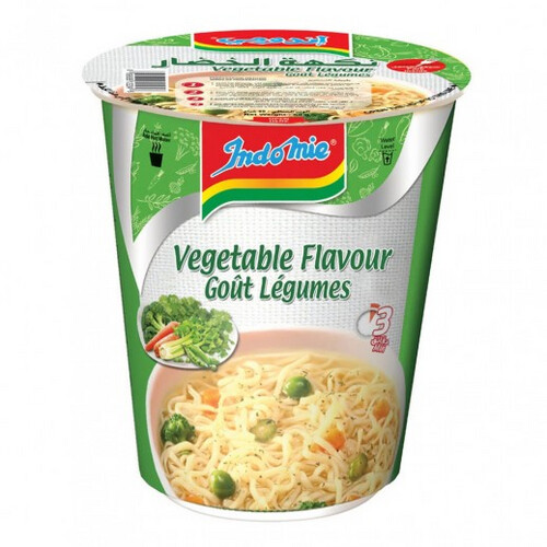 إندومي - كوب شعيرية سريعة التحضير بنكهة الخضار 60 جم