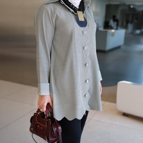 قميص بلون olive أنيق وراقي