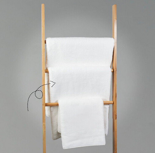 منشفة حجم وسط  مايكرو قطن 100% ( نسيج تيري فاخر )