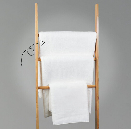 منشفة حجم كبير مايكرو قطن 100% ( نسيج تيري فاخر )