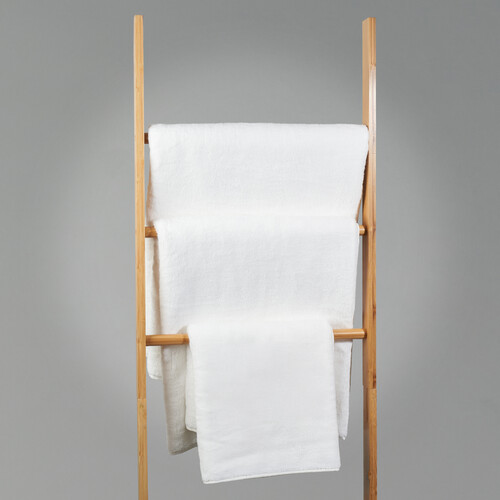 طقم مناشف  مايكرو قطن 100% اوف وايت ( نسيج تيري فاخر )