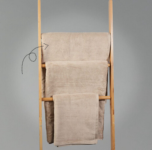 منشفة حجم كبير مايكرو قطن 100% ( نسيج تيري فاخر )