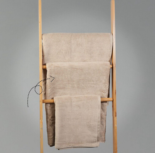 منشفة حجم وسط  مايكرو قطن 100% ( نسيج تيري فاخر )