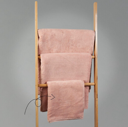 منشفة حجم صغير مايكرو قطن 100% ( نسيج تيري فاخر )