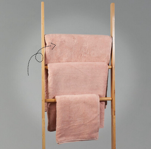 منشفة حجم كبير مايكرو قطن 100% ( نسيج تيري فاخر )