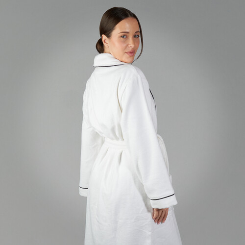 روب مايكرو قطن 100% اوف وايت ( نسيج تيري فاخر )