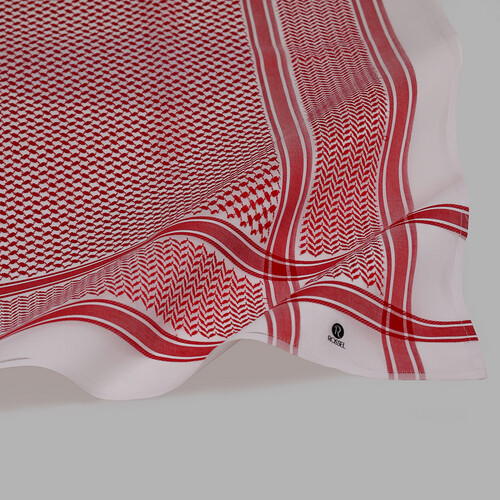 شماغ روسيل ROSSEL CH RED