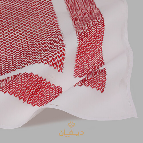 شماغ المراسيم احمر  777  Almarasem Red CH