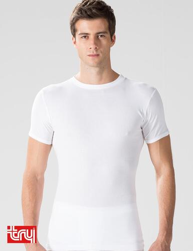 فانيلة تراي غولة مرتفعة TRY T-SHIRT HIGH NECK