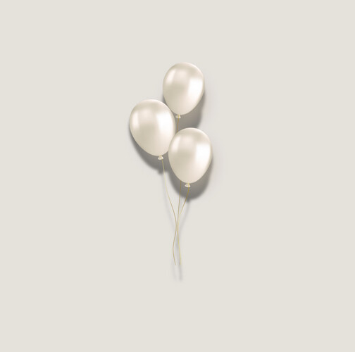 Helium balloons