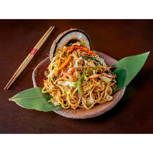 نودلز سوبا أودون بالخضروات