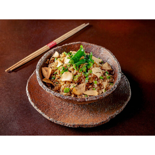 أرز الثوم المقلي