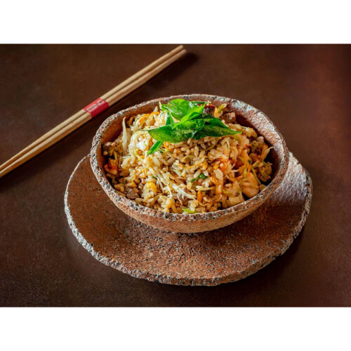 أرز مقلي مشكل