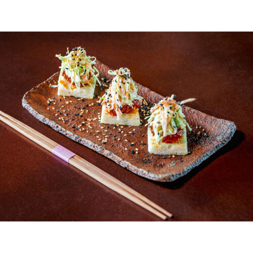 روبيان على توست