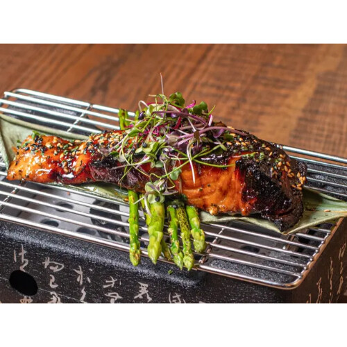 سلمون بجليزد العسل