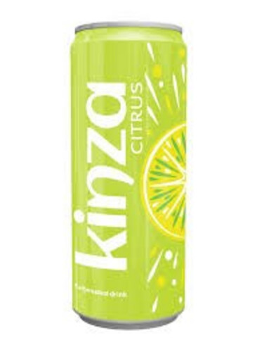 KINZA CITRUS SOFT DRINK TIN 250ML