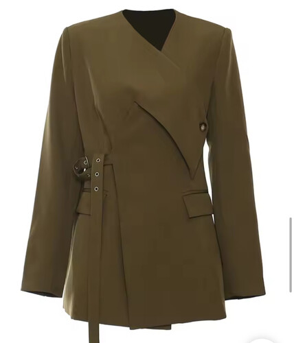 Green blazer