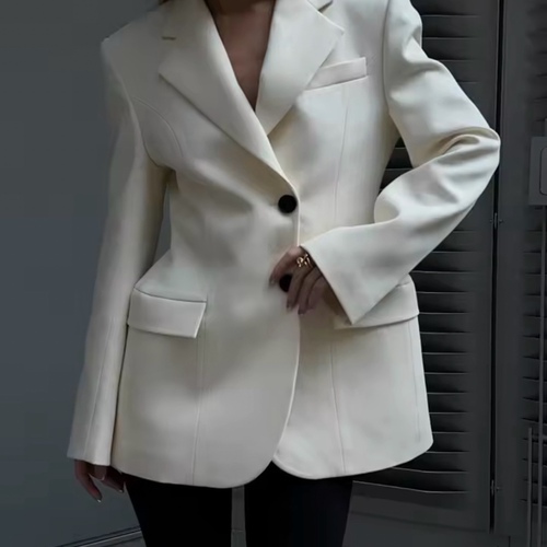ivory blazer